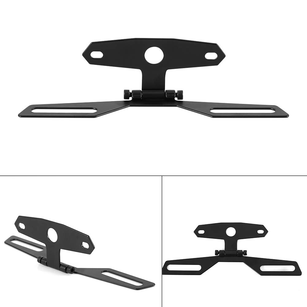 Motorcycle License Plate Bracket & Tail Light Holder for ATV - Off-Road Riding