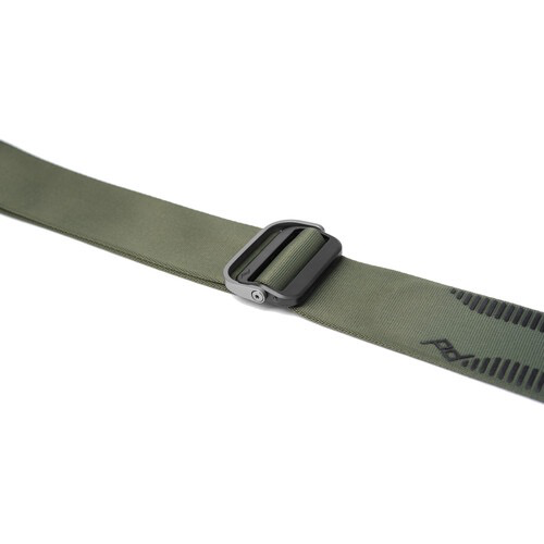 Peak Design Slide Camera Strap - Adjustable & Comfortable Shoulder Strap for DSLR/Mirrorless Cameras (Sage Green) - Perfect for Travel, Hiking & Photography Enthusiasts
