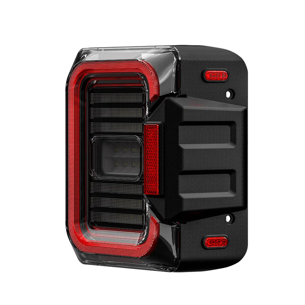 LOYO Rubicon Style LED Tail Lights for Mahindra Thar 2020 - Waterproof & Durable LED Brake Lights - Perfect for Off-Roading, Night Driving & Car Customization