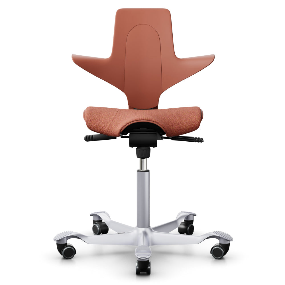 Ergonomic HÅG Capisco Saddle Chair 8020 - Adjustable Office Chair for Back Pain Relief, Perfect for Home & Work Use - Ideal for Standing Desks, Computer Work & Creative Professionals