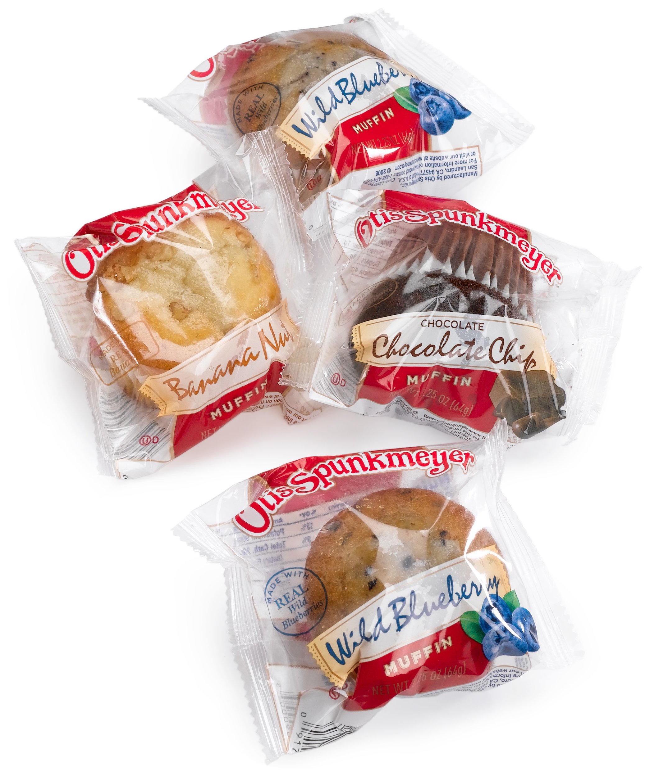 Otis Spunkmeyer Muffin Variety Pack - 96 Count Individually Wrapped Muffins for Breakfast, Snacks & Office Break Room | Bulk Muffins for Schools, Parties & Events