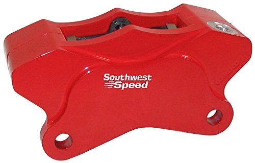 Wilwood 120-7740-RD GP310 Red Brake Caliper - Rear Right for 1984-2012 Harley Davidson Motorcycle | High-Performance Braking for Cruisers & Custom Bikes