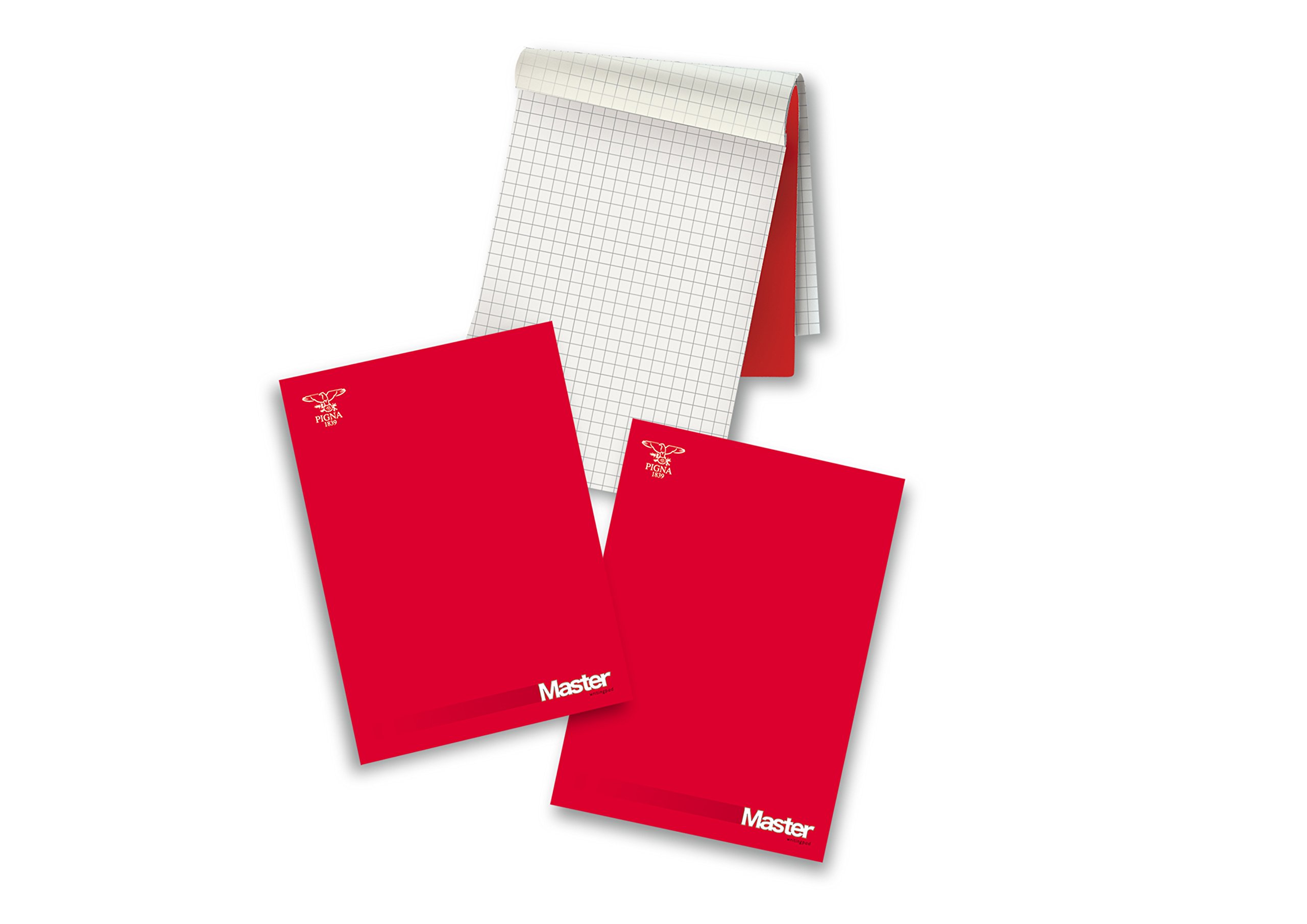 Pigna 020852110 Notepad - Pack of 5, College Ruled Lined Paper, 70 Sheets per Notebook, Perfect for School, Office & Journaling (5-Pack)