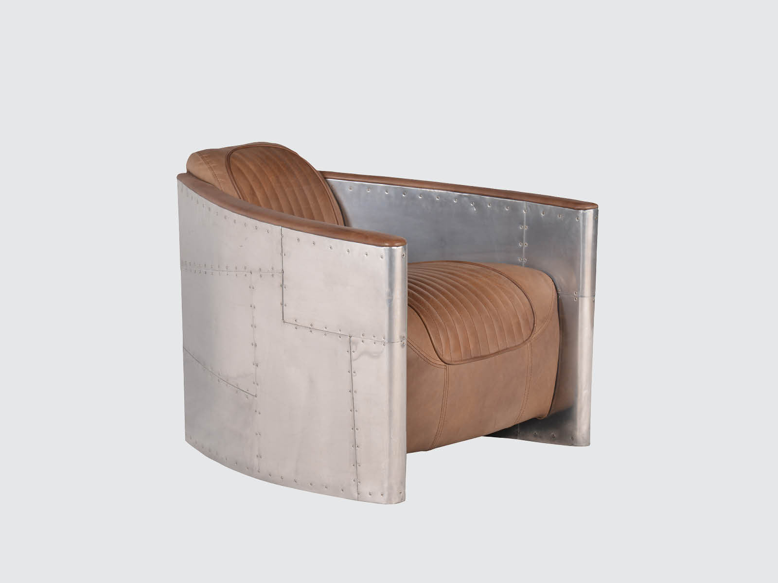 Stylish Aviator Tomcat Chair - Modern Leather Office Chair with Adjustable Height & Swivel Base - Perfect for Home Office, Gaming & Executive Workspaces