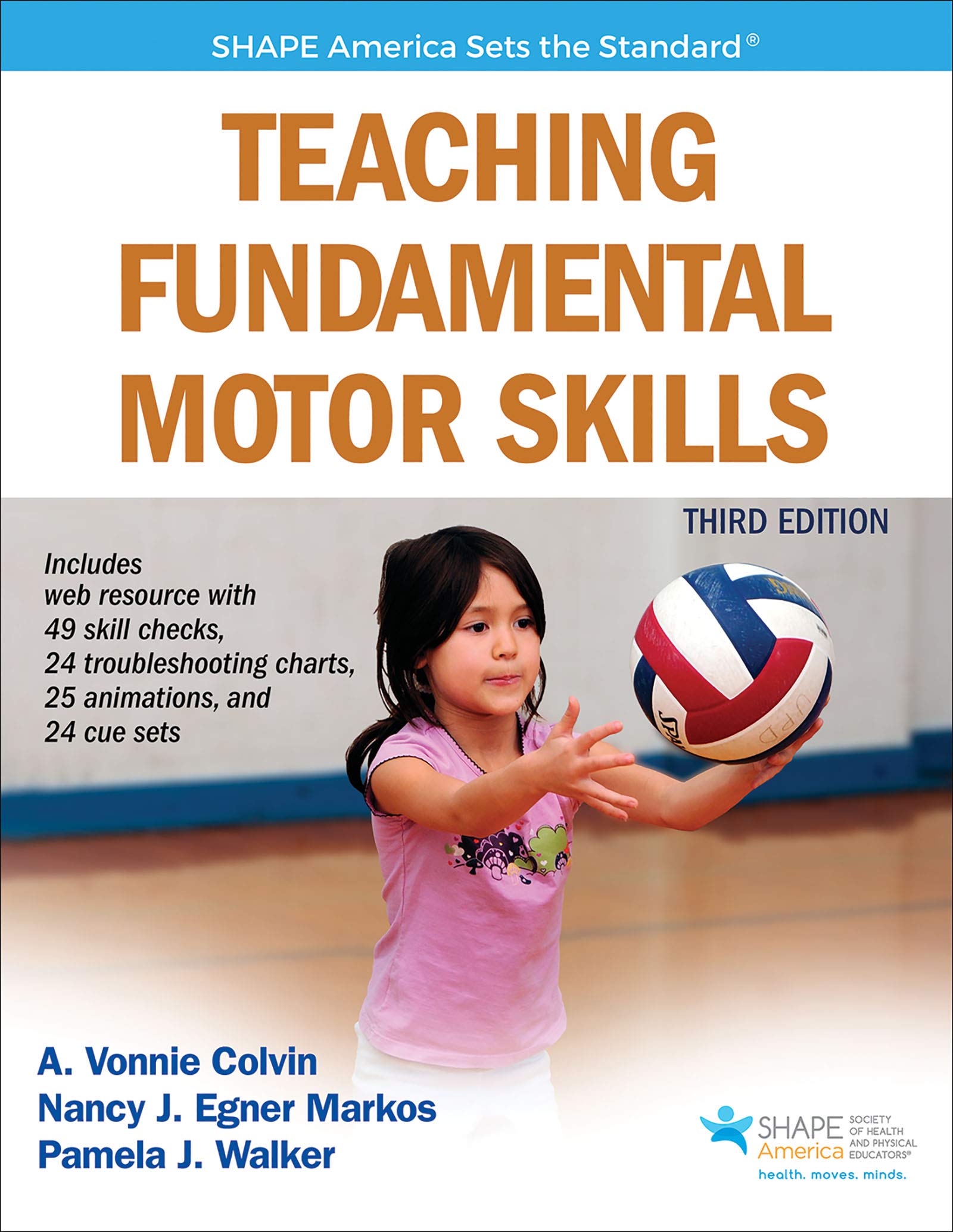 Teaching Fundamental Motor Skills - SHAPE America Standards for Physical Education | Essential Guide for Teachers & Coaches | Perfect for School PE Classes & Youth Sports Training