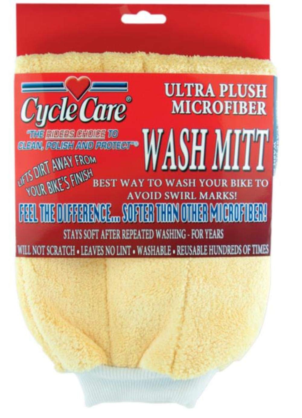 Soft Plush Car Wash Mitt for Gentle Scrubbing - Microfiber Cleaning Glove for Cars, Trucks & SUVs - Perfect for Hand Washing Vehicles & Detailing