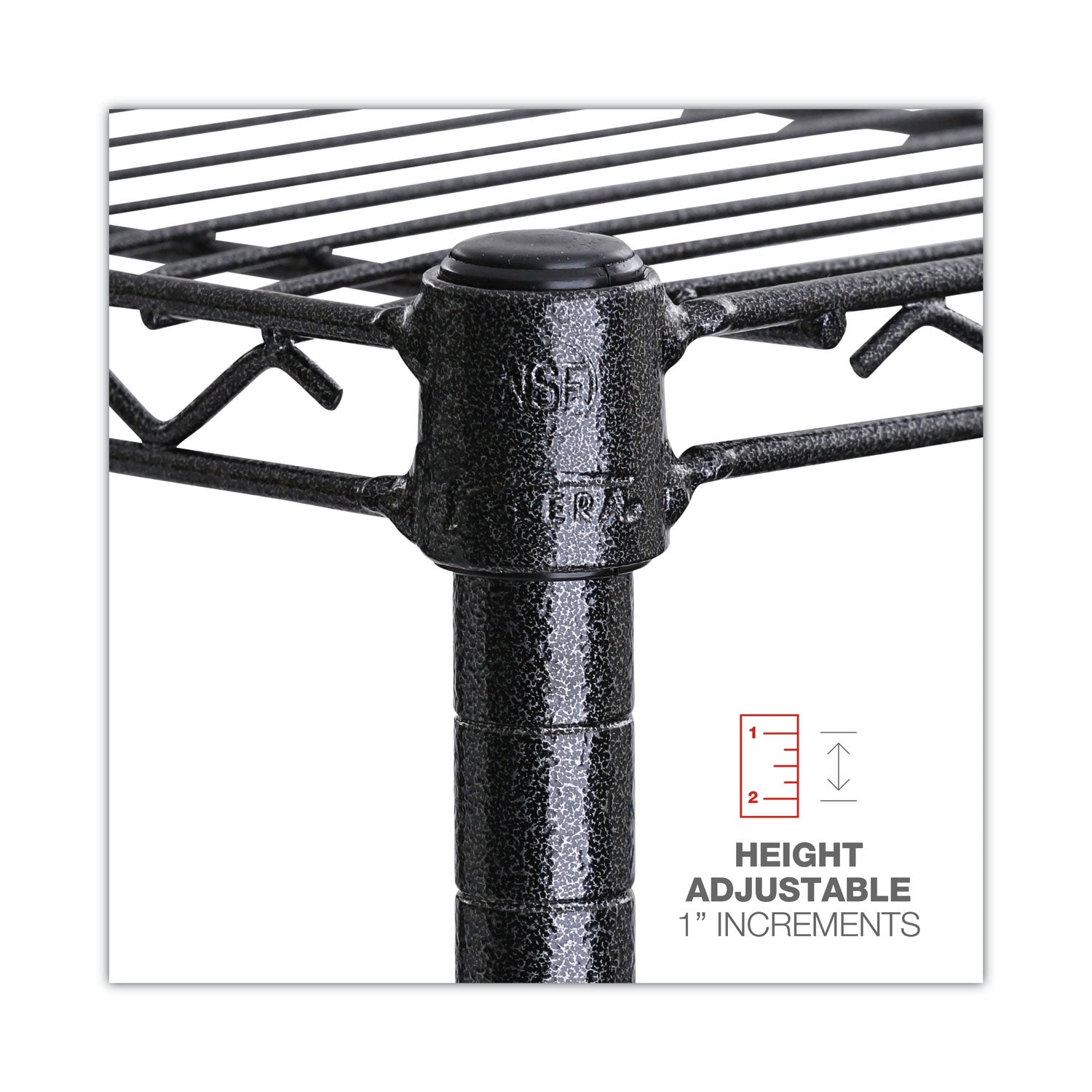 Alera® NSF Certified 6-Tier Wire Shelving Unit Kit - 48
