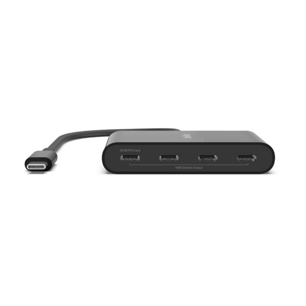 Belkin USB C Hub 4-Port USB C Adapter - High-Speed Data Transfer & Charging for MacBook, iPad Pro, Chromebook, and More (Perfect for Home Office, Travel, and Multi-Device Setup)