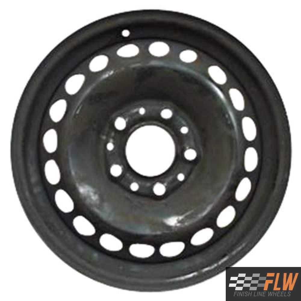 Original BMW 325i Factory Steel Wheel 1992-1995 S.59185.BLK - Genuine OEM Replacement Part for E36 3 Series - Perfect for Restoration & Classic Car Maintenance