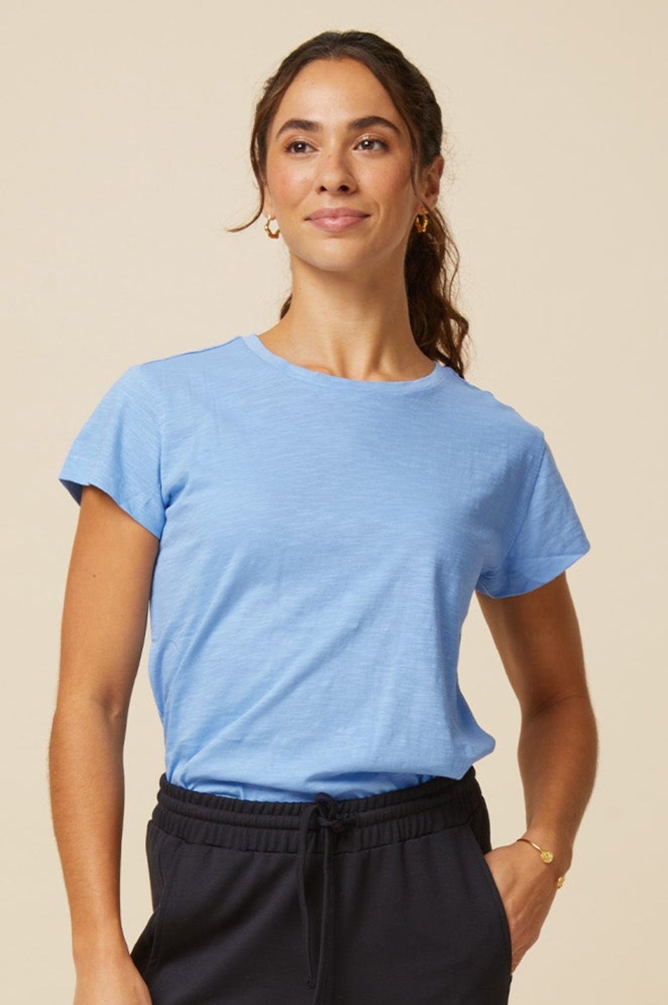 Premium Organic Cotton T-Shirt for Men & Women | Soft, Breathable & Eco-Friendly Blue Tee | Perfect for Casual Wear, Gym & Outdoor Activities