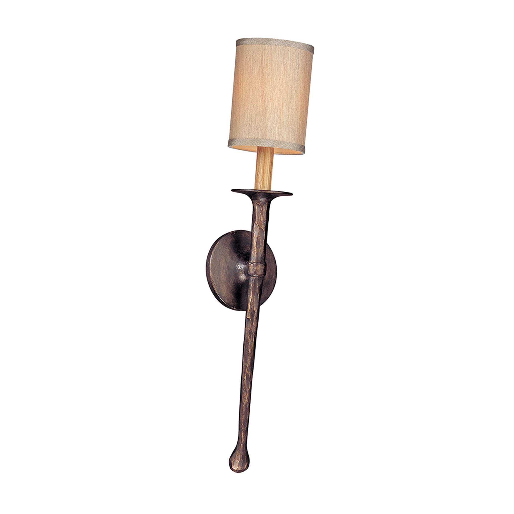 Troy Lighting B2901 Faulkner One Light Medium Wall Mount Sconce - Vintage Style Wall Light Fixture for Bedroom, Living Room, or Hallway