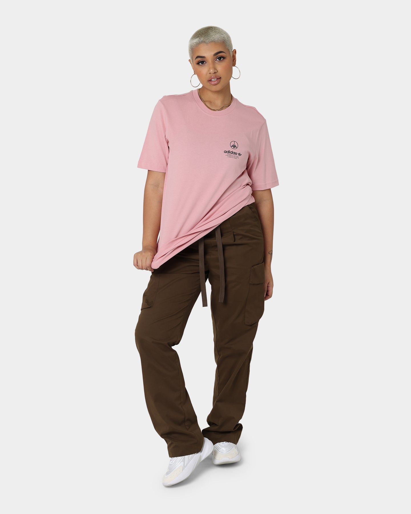 Adidas Graphics United T-Shirt for Men & Women | Wonder Mauve Color | Casual Wear & Sports Activities