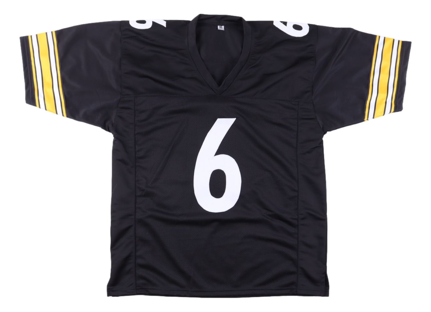 Patrick Queen Pittsburgh Steelers Signed Black Football Jersey with JSA COA - Perfect for Collectors, Fans, and Sports Memorabilia Displays