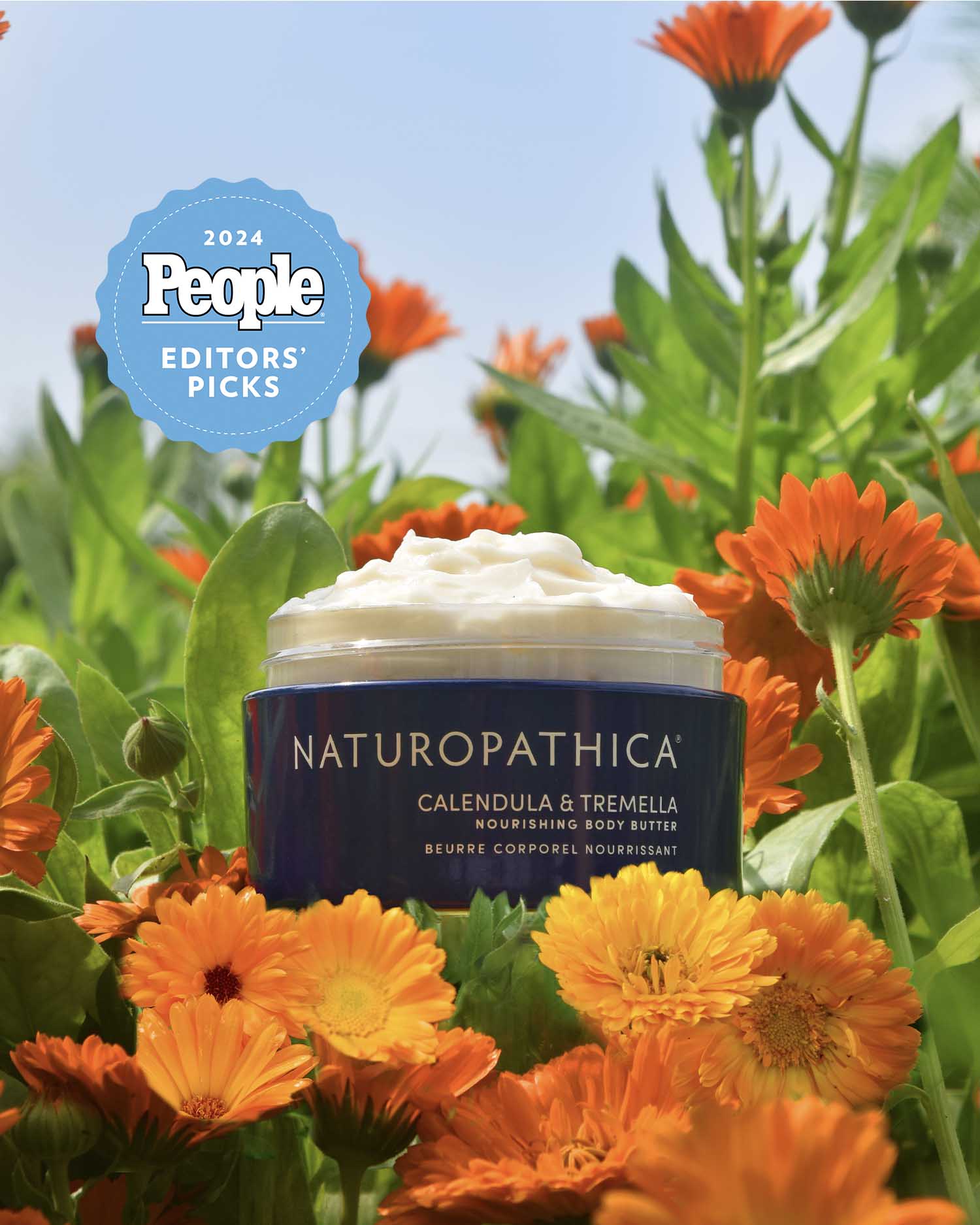 Calendula & Tremella Nourishing Body Butter - Ultra Hydrating Moisturizer for Dry Skin | Perfect for Daily Use & Post-Shower Care