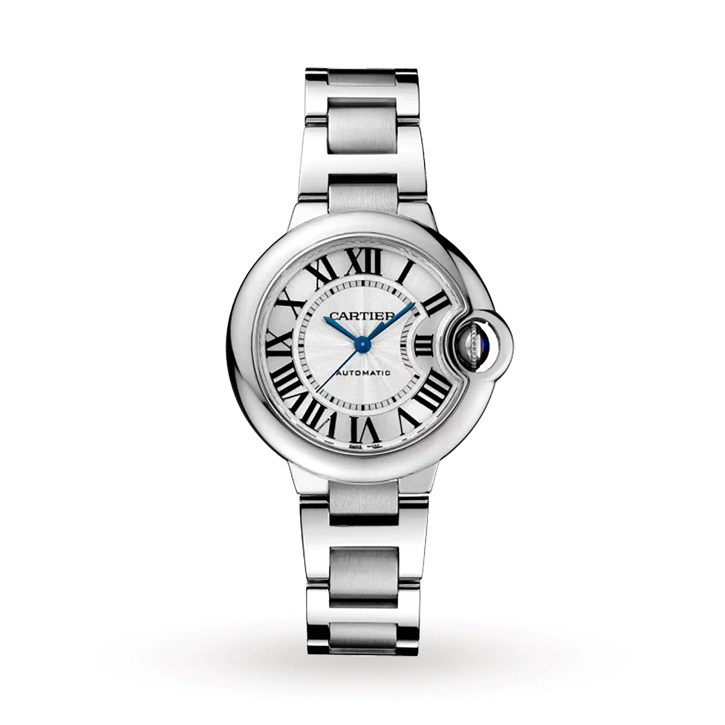 Cartier Ballon Bleu De Cartier Stainless Steel Women's Watch - Luxury Timepiece for Business, Gala & Special Occasions