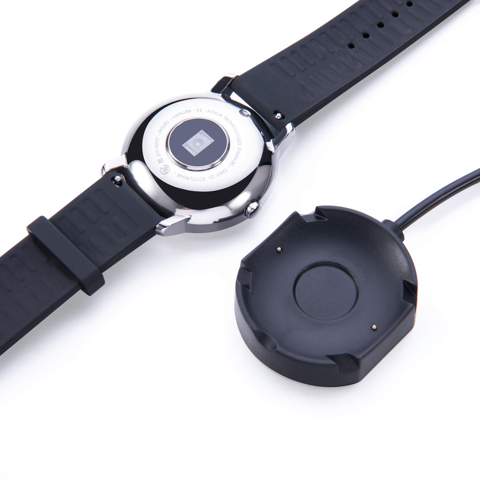 Original: Charging Cable Compatible with Nokia Steel hr/Withings Hybrid Smartwatch Charger, 3.3ft Replacement USB Magnetic Fast Charging Dock for Withings Hybrid Watch (Black)    Optimized: Magnetic Fast Charging Cable for Nokia Steel HR & Withings Hybrid Smartwatch - 3.3ft USB Replacement Charger Dock (Black) - Perfect for Home, Office, and Travel Use