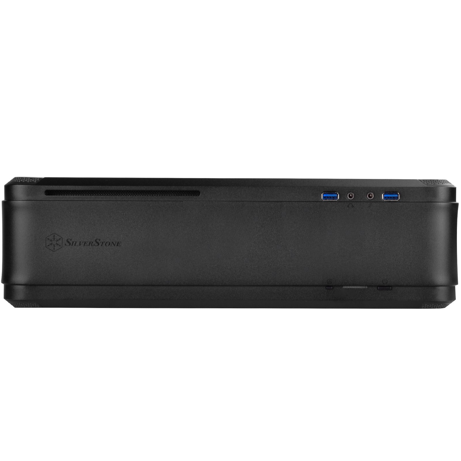 SilverStone SST-FTZ01B Black Mini-ITX Gaming PC Case - Compact High Performance Fortress Design for Small Form Factor Builds | Perfect for Home Theater PCs, LAN Parties & Space-Saving Gaming Setups