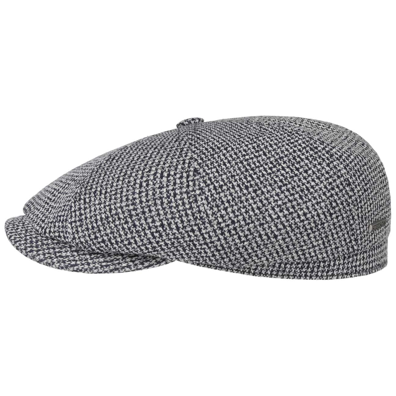 Stetson Hatteras Cotton Jersey Flat Cap for Men – Lightweight & Breathable Summer Hat for Outdoor Activities, Golf, Fishing, and Casual Wear