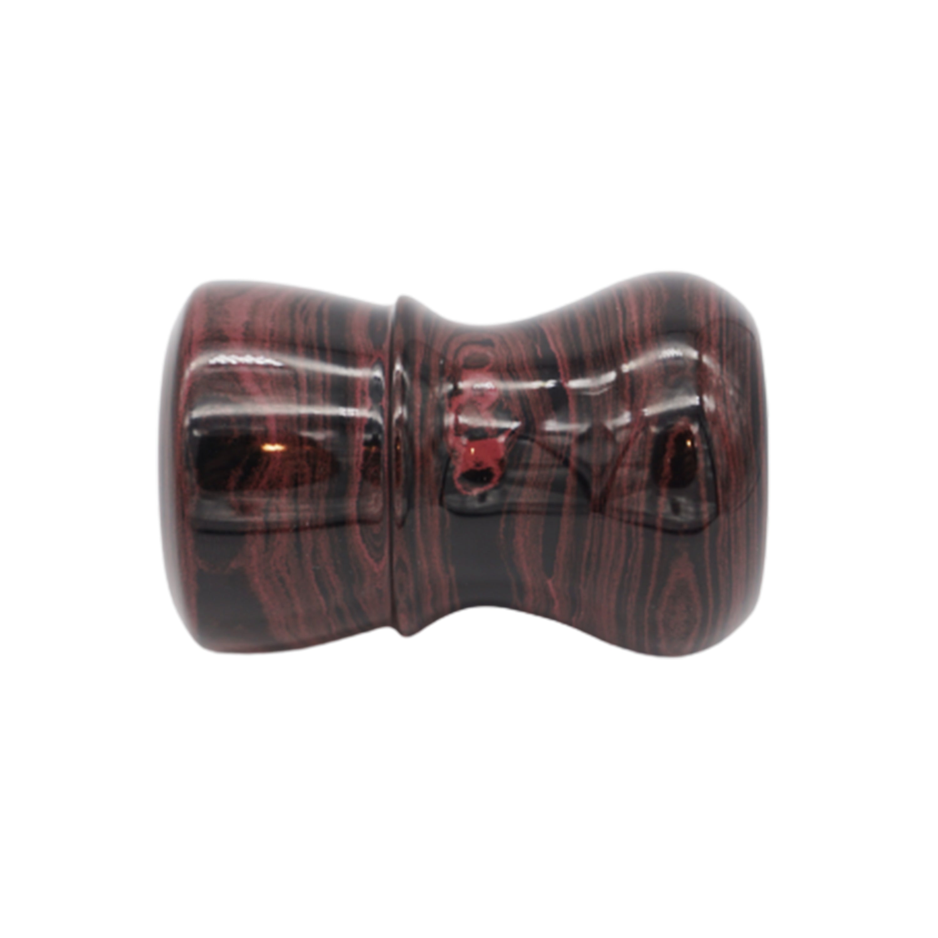 Premium Handcrafted Raspberry Ebonite Shaving Brush Handle - Fits 24mm & 26mm Knots - Perfect for Wet Shaving & Luxury Grooming Gifts