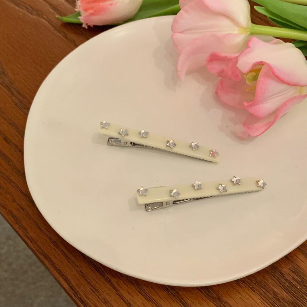 Handmade Hair Pins and Clips Set - Elegant Hair Barrettes for Women & Girls, Perfect for Buns, Updos & Everyday Styling (Color: FJ0539) | Great for Weddings, Parties & Office Looks