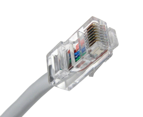 High-Speed CAT5E Ethernet Patch Cable - 50ft Non-Booted RJ45 Network Cable for Home Office, Gaming & Streaming - Blue