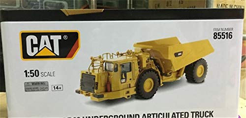 1/50 Scale Diecast CAT AD60 Articulated Underground Truck Model - Collectible Mining Vehicle for Display, Gifts & Construction Enthusiasts