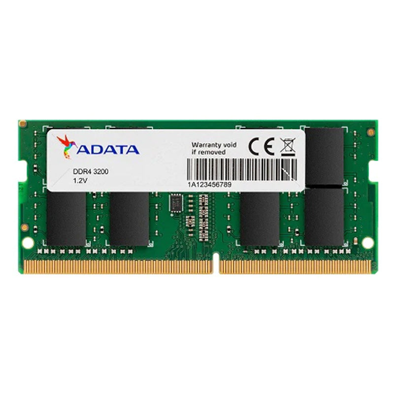 ADATA 8GB DDR4 SODIMM RAM 3200MHz (1x8GB) AD4S32008G22 SGN - Upgrade Laptop Memory for Gaming, Business & Productivity