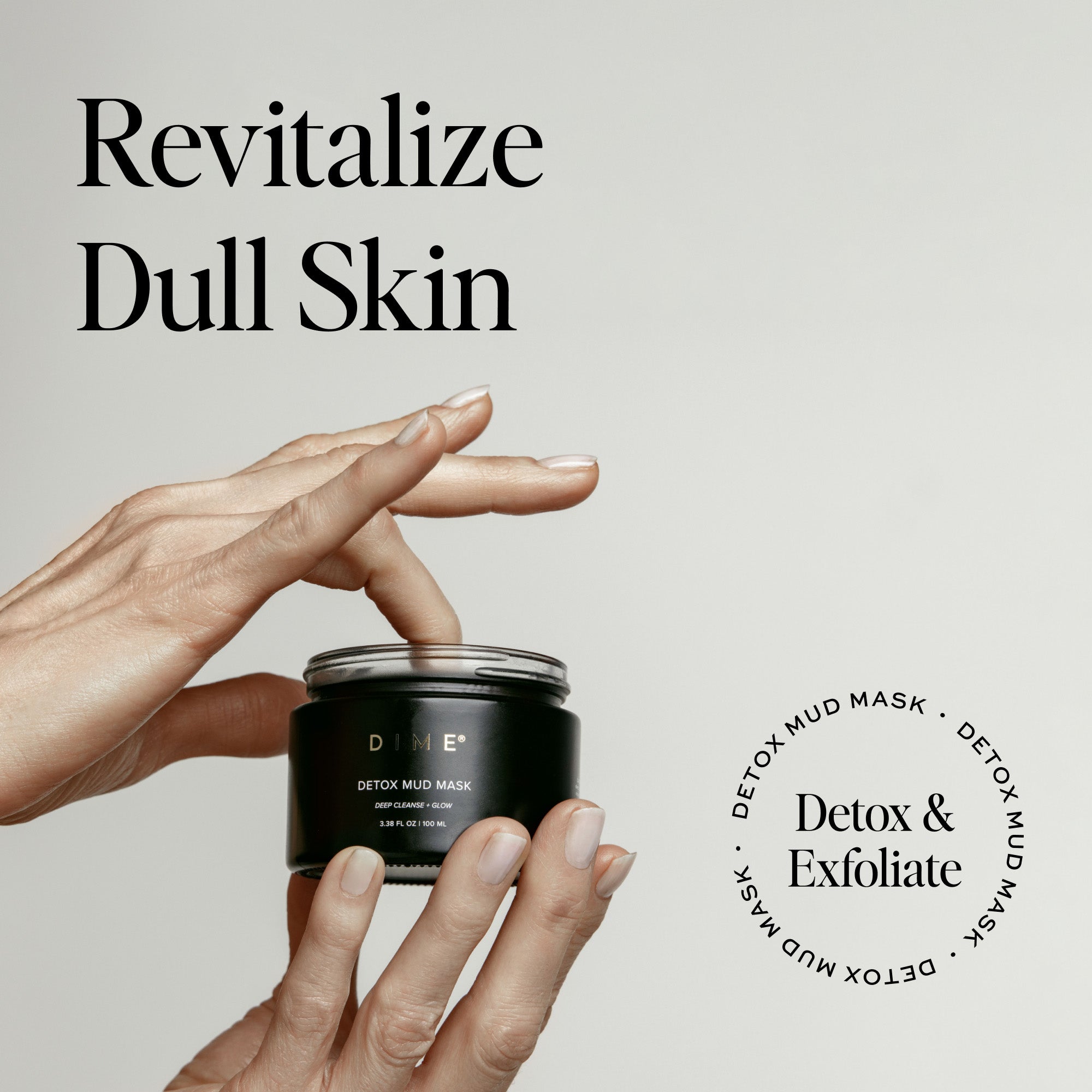 Best Detox Mud Mask for Deep Cleansing & Pore Minimizing - Organic Clay Facial Mask for Acne & Blackhead Removal - Perfect for Spa Day & Self-Care Routine