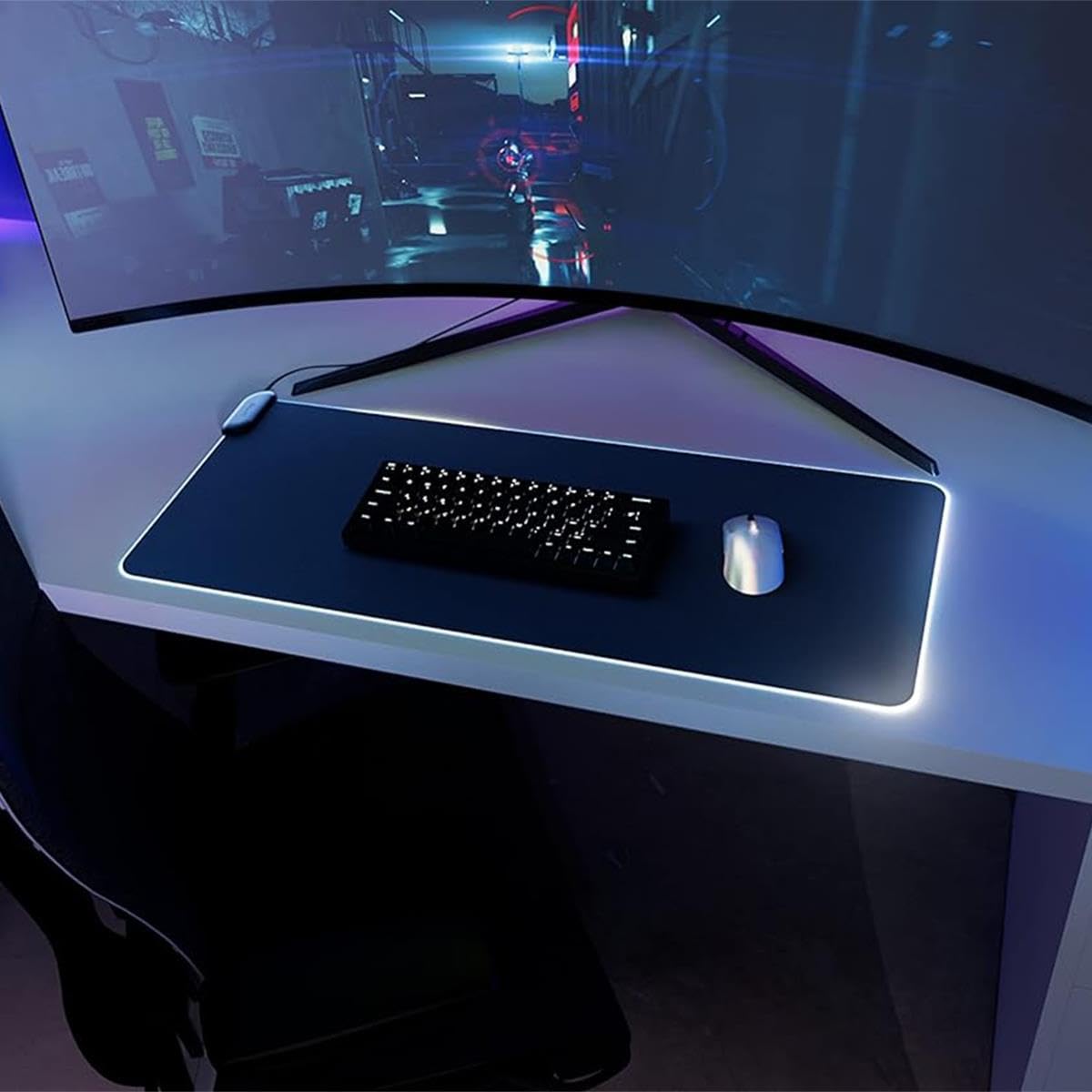 HYTE CNVS Intense Play Mat - Non-Slip Gaming Mouse Pad with Waterproof Surface for PC, Laptop & Console Gamers - Perfect for Esports, Office & Home Gaming Setup