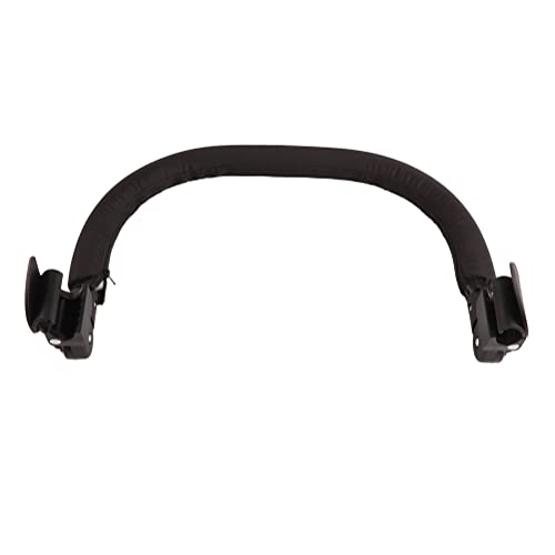 Universal Baby Stroller Armrest & Comfortable Bumper Bar - Easy Installation, Foldable Design - Compatible with Yozeno Strollers (Black) - Perfect for Walks, Shopping & Travel with Your Baby