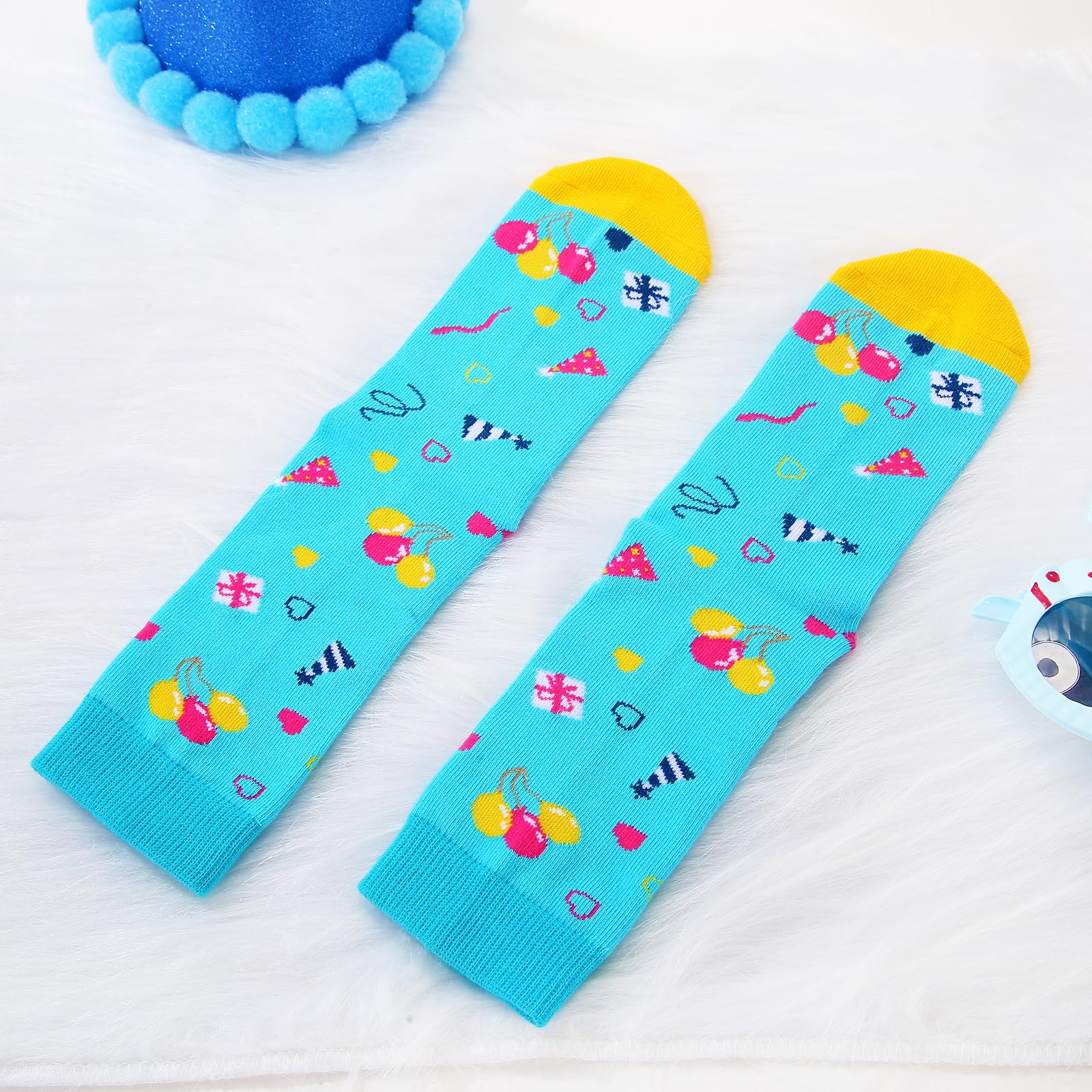 Funny Animal Socks for Kids Girls - Cute Birthday Gifts for 10 Year Old Girls - Best 10th Birthday Present for Preteen Girls - Perfect for School, Parties & Everyday Wear