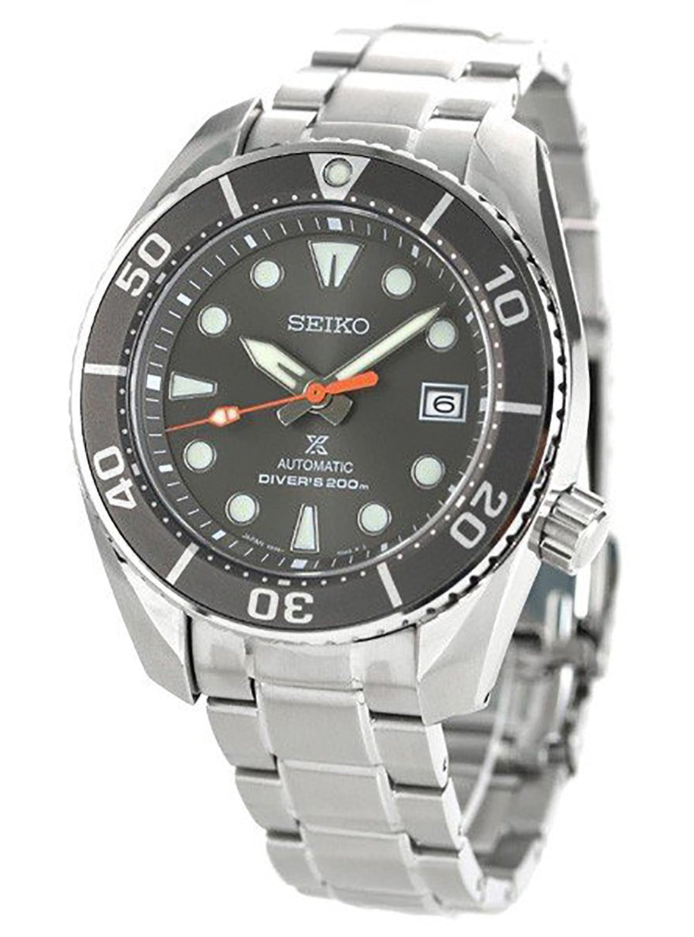 SEIKO PROSPEX DIVER SCUBA SUMO SBDC097 Automatic Watch - Made in Japan JDM - 200M Water Resistant for Professional Diving & Water Sports