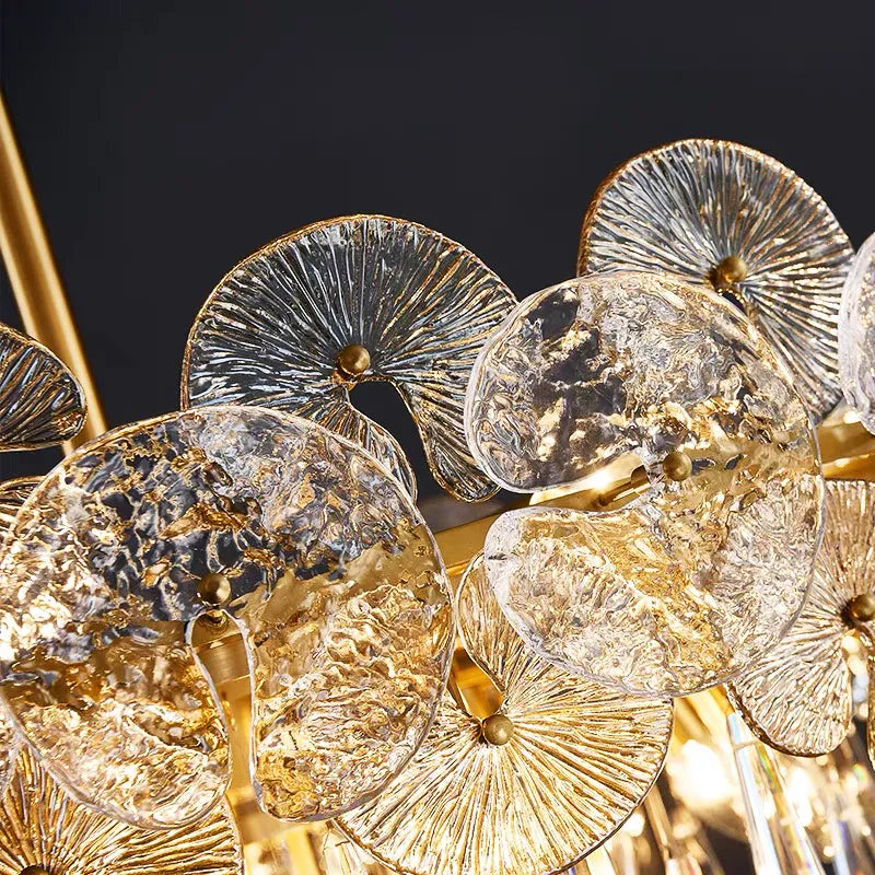 Postmodern Crystal Chandelier - Modern Luxury Ceiling Light Fixture for Dining Room, Living Room, Bedroom & Foyer | Elegant Home Decor Lighting for Weddings & Interior Design