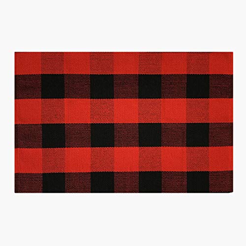 Black and Red Placemats