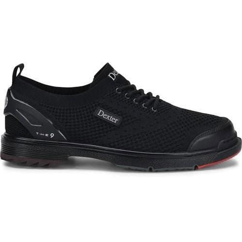 Dexter Men's THE 9 ST Black Bowling Shoes - Professional Comfort for League Play & Tournament Bowling