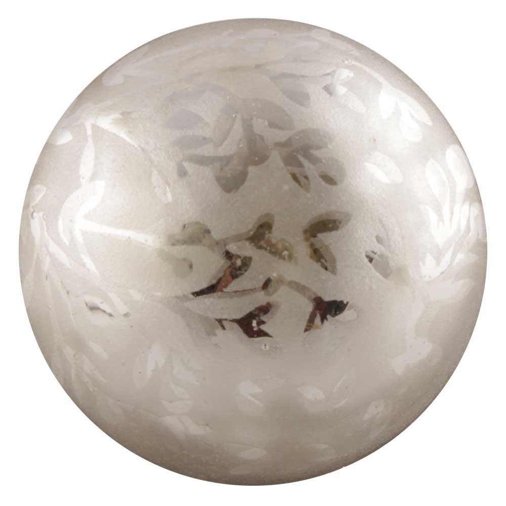 IndianShelf 16-Pack Silver Dome Glass Drawer Knobs - Elegant Kitchen Cabinet Hardware & Dresser Pulls for Home Decor | Perfect for Cabinets, Drawers, Wardrobes & Furniture Upgrades