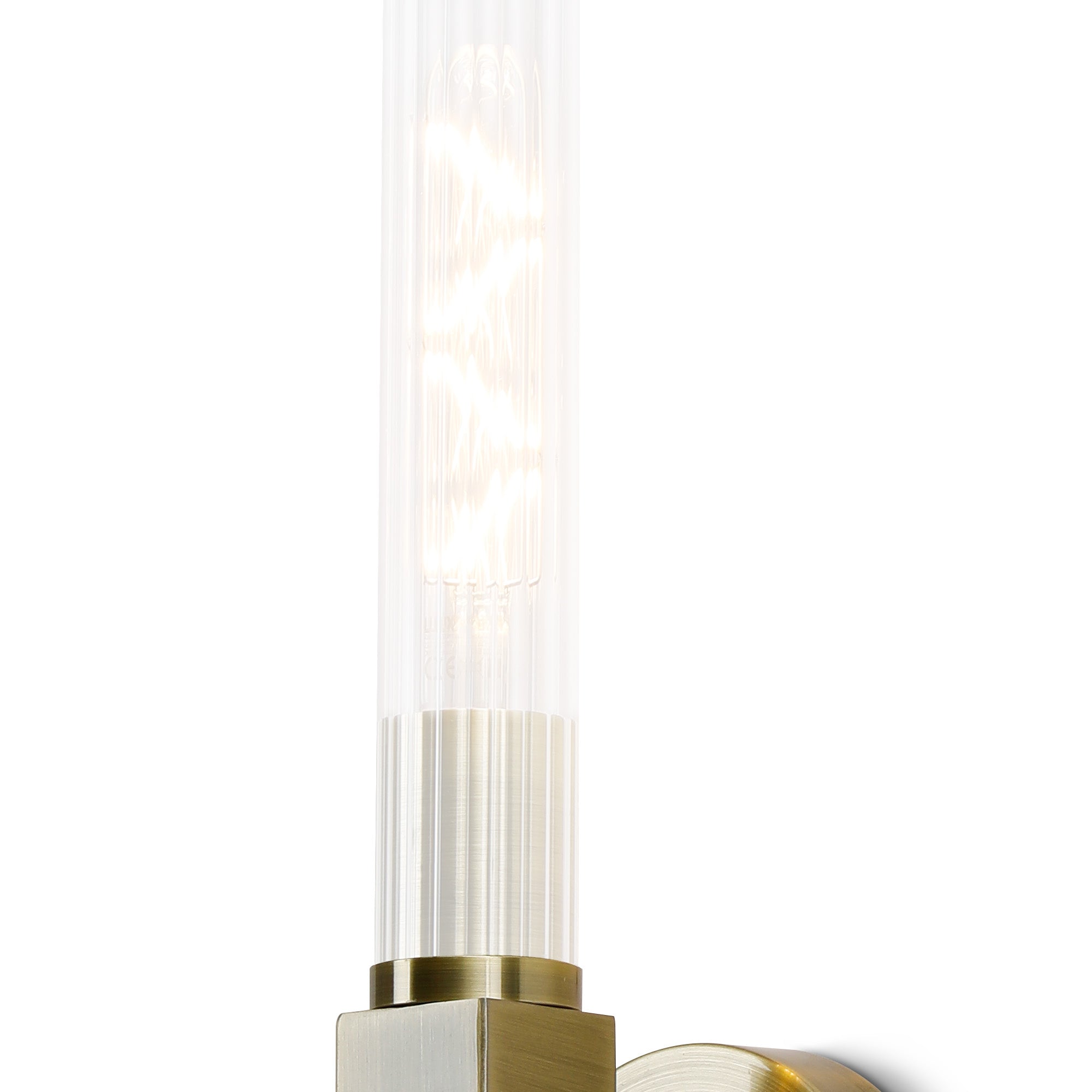 ASTI 1-Light Wall Sconce with E27 Socket, IP44 Rated, Antique Brass/Satin Nickel/Satin Black/Gold Finish - Perfect for Bedroom, Hallway & Outdoor Lighting