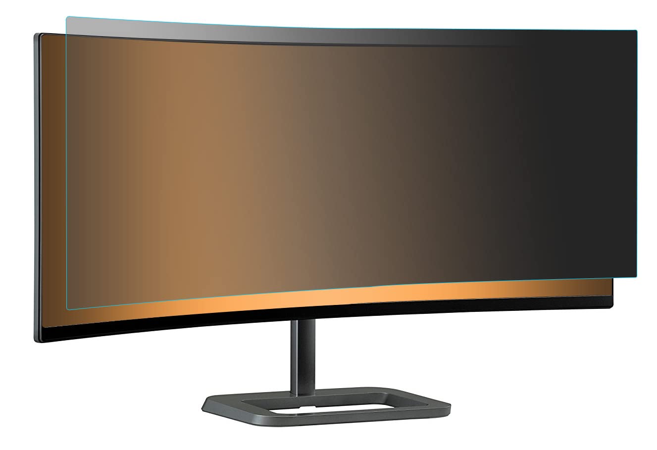 Samsung CHG90 49-inch Curved QLED Gaming Monitor Privacy Screen - 2-Way Anti-Spy Filter with Easy Installation Kit | Perfect for Office, Gaming & Home Use