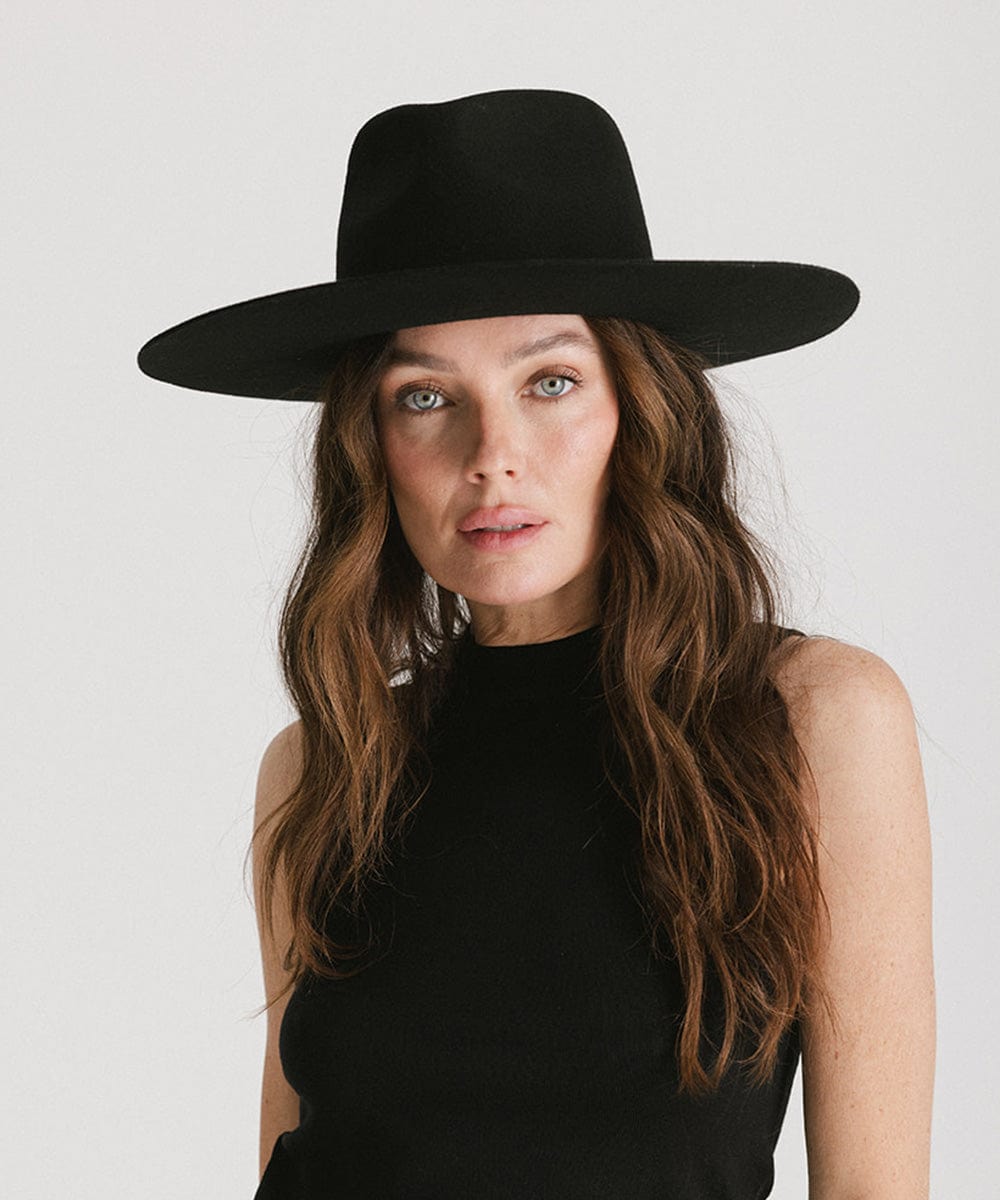 Stylish Wesley Wide Brim Fedora Hat for Men & Women - Fashionable Sun Hat for Outdoor Activities, Beach, and Summer Vacations