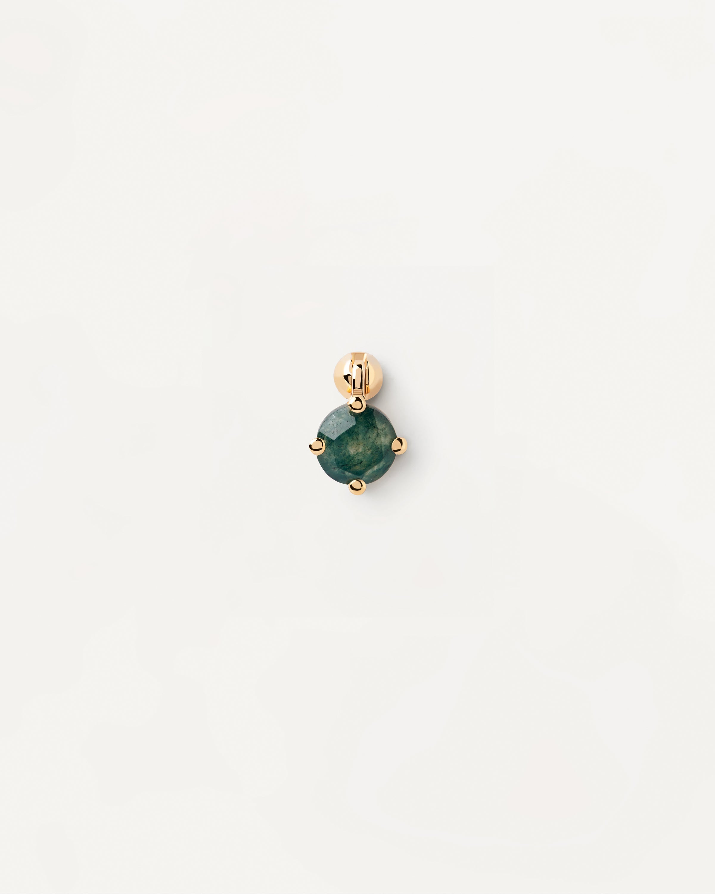 Kimi Moss Agate Single Earring - Natural Stone Dangle Earring for Women, Boho Chic Jewelry Gift | Perfect for Weddings, Parties & Everyday Wear