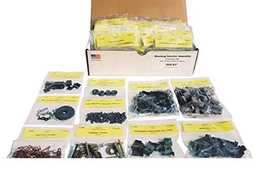 1979 Chevy Camaro Master Body Bolt Kit - Complete Bolt Set for Restoration & Repair - Perfect for Classic Car Enthusiasts & DIY Projects