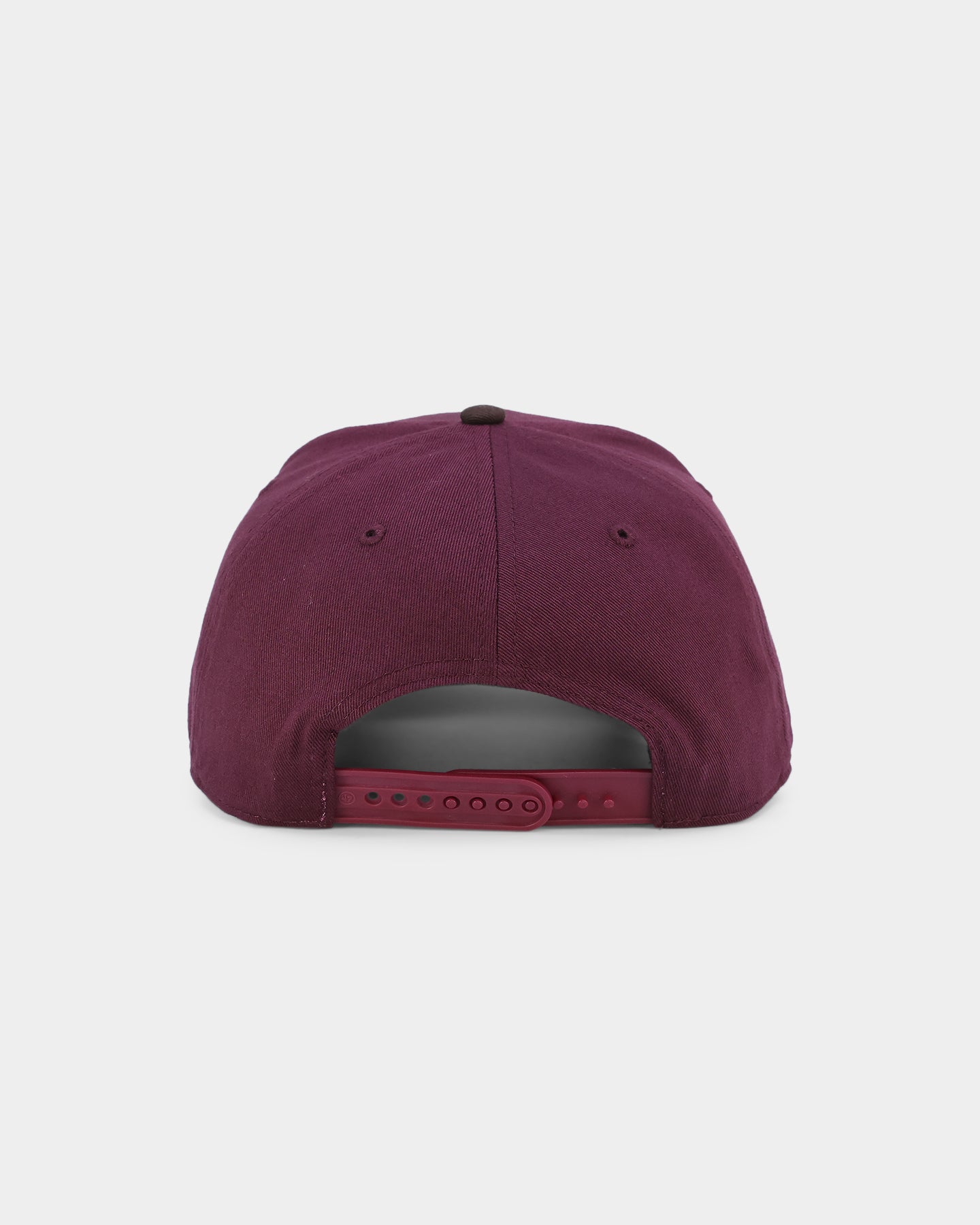 47 Brand Anaheim Ducks 'Bacon Me Crazy' MVP DT Snapback Hat - Dark Maroon/Brown Adjustable Baseball Cap for Hockey Fans & Sports Enthusiasts - Perfect for Game Day, Tailgating & Casual Wear