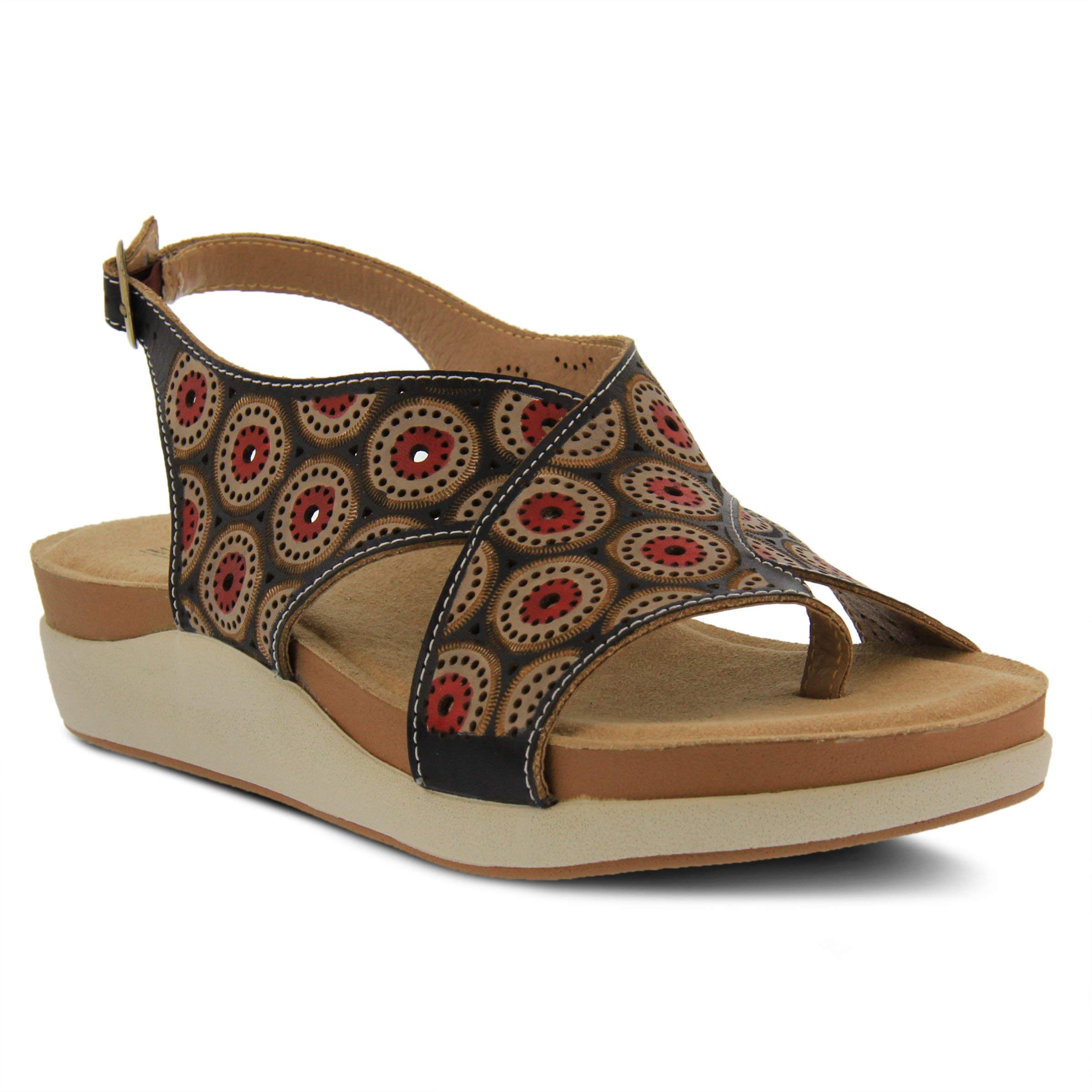 Spring Step L'Artiste Women's Erice Comfortable Sandals - Perfect for Summer Outfits, Beach Vacations & Casual Wear