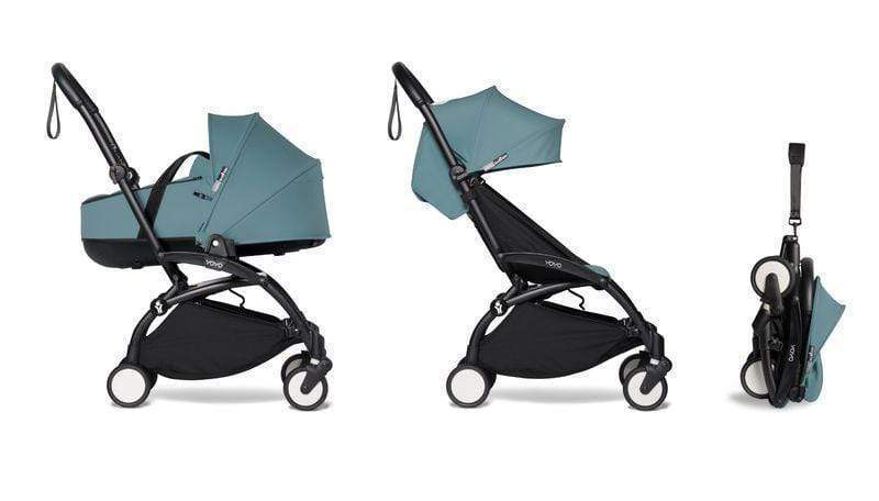 Stokke YOYO2 6+ Complete Baby Stroller with Bassinet - Lightweight Compact Travel Stroller for Toddlers & Newborns - Perfect for Air Travel, City Walks and Everyday Use