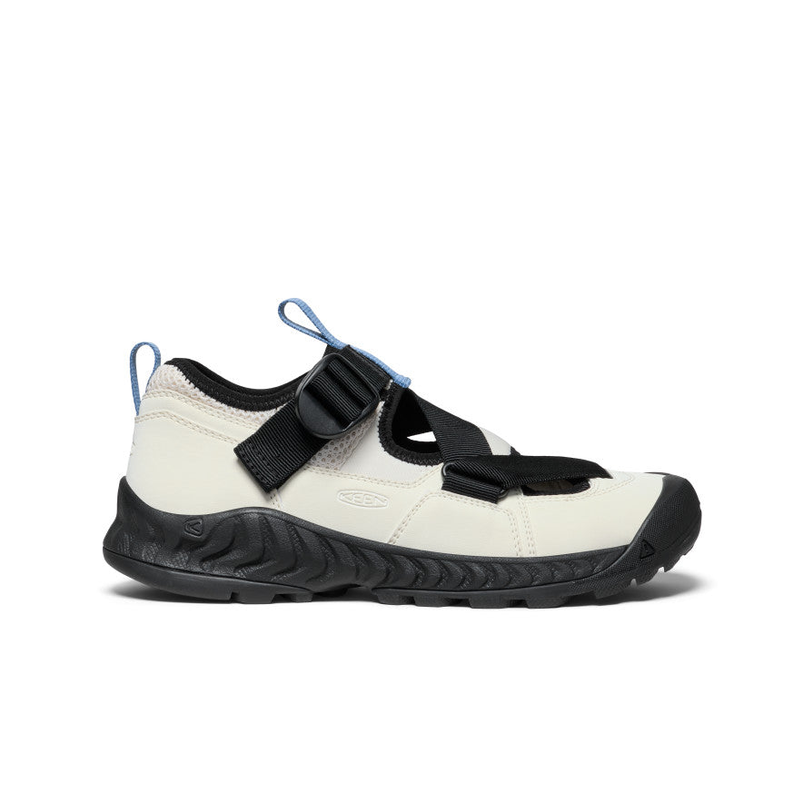 Unisex Hoodzerra Sandal - Silver Birch & Black | Comfortable Outdoor Sandals for Hiking, Beach & Casual Wear