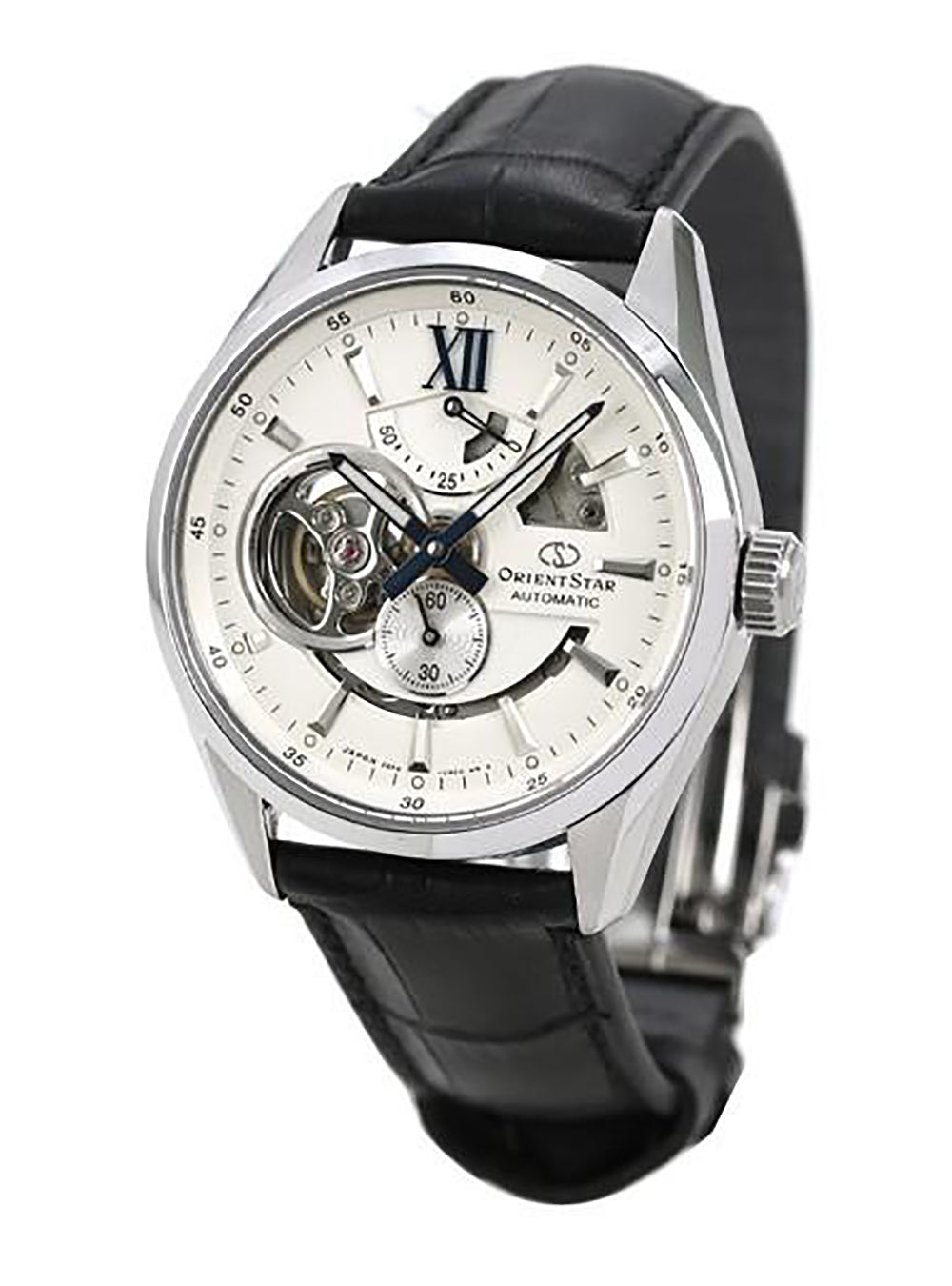 ORIENT STAR Contemporary Modern Skeleton Watch RK AV0007S - Japanese Made JDM Automatic Timepiece for Men | Perfect for Business, Formal Events & Luxury Watch Collectors