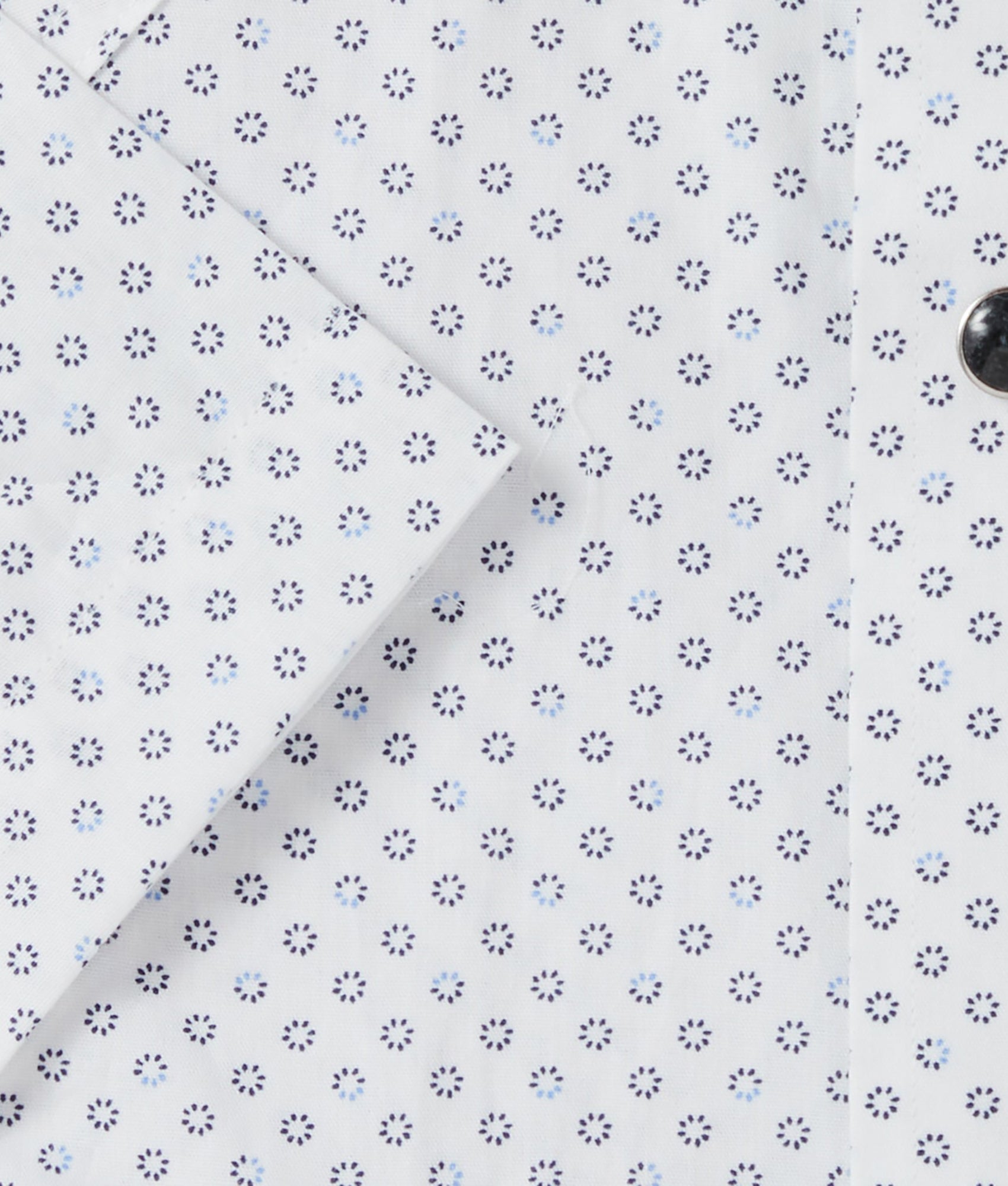 Austin Blue and Navy Circle Print T-Shirt - Stylish Casual Wear for Men | Perfect for Everyday Outfits, Street Fashion and Weekend Outings
