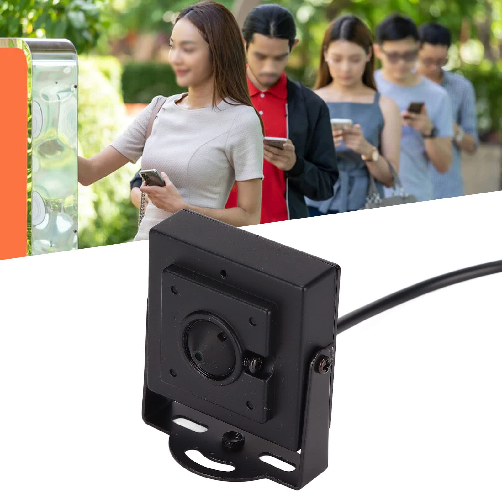 2MP Mini Analog CCTV Camera - 0.01Lx Low Light, 3.6mm Wide Angle Lens for 323 Camera System | Indoor/Outdoor Security Surveillance for Home, Office & Business Use