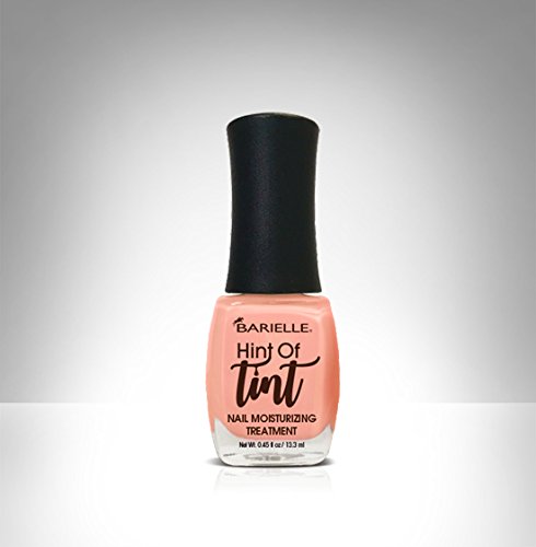 Barielle Hint of Tint Nail Moisturizing Treatment with Prosina - Apricot Color | Nail Strengthener & Cuticle Care | Perfect for Dry Hands & Manicures at Home or Salon