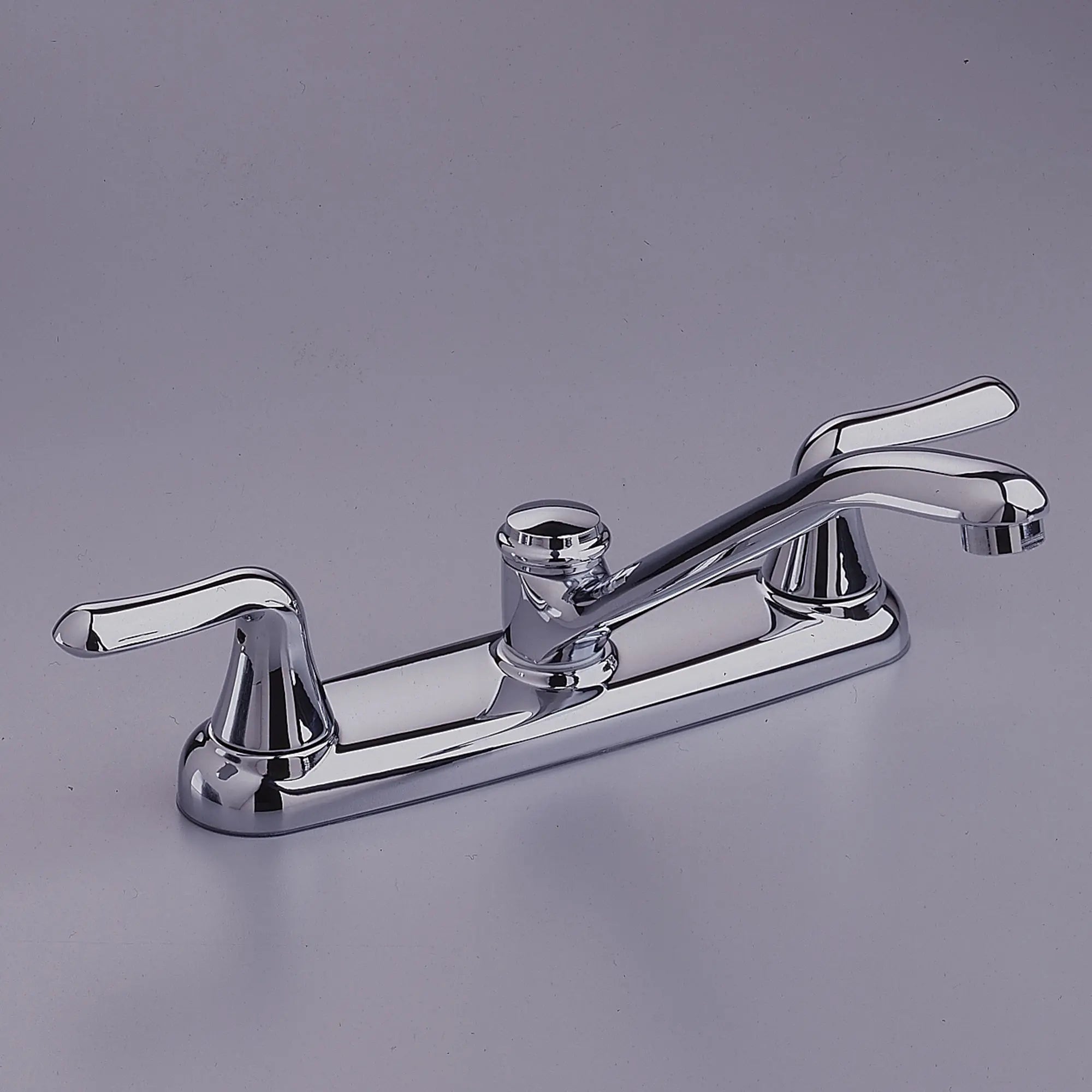 Colony® Soft 2-Handle Kitchen Faucet - 2.2 GPM/8.3 LPM Flow Rate - Brushed Nickel Finish for Modern Farmhouse & Contemporary Kitchens - Perfect for Washing Dishes, Filling Pots & Daily Kitchen Tasks